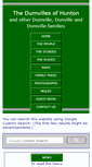 Mobile Screenshot of dumville.org