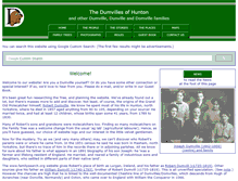 Tablet Screenshot of dumville.org